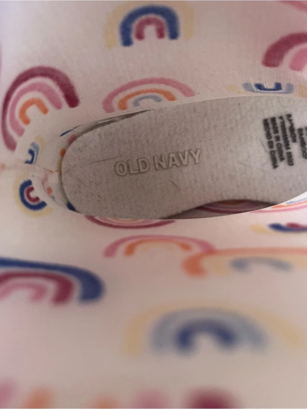 Size 5 Old Navy Rainbow Rain Boots